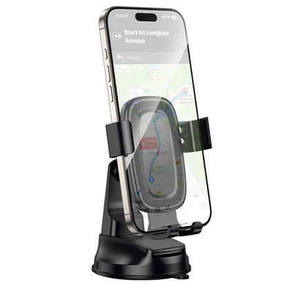 Borofone BH130 Follower Gravity Car Holder, 6.1inch - 7inch, Black