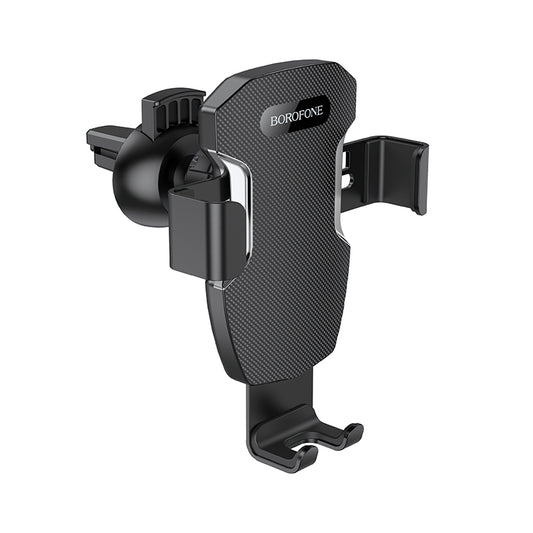 Borofone BH55 Fenix ​​Gravity Car Mount, 4.5inch - 6.7inch, Black