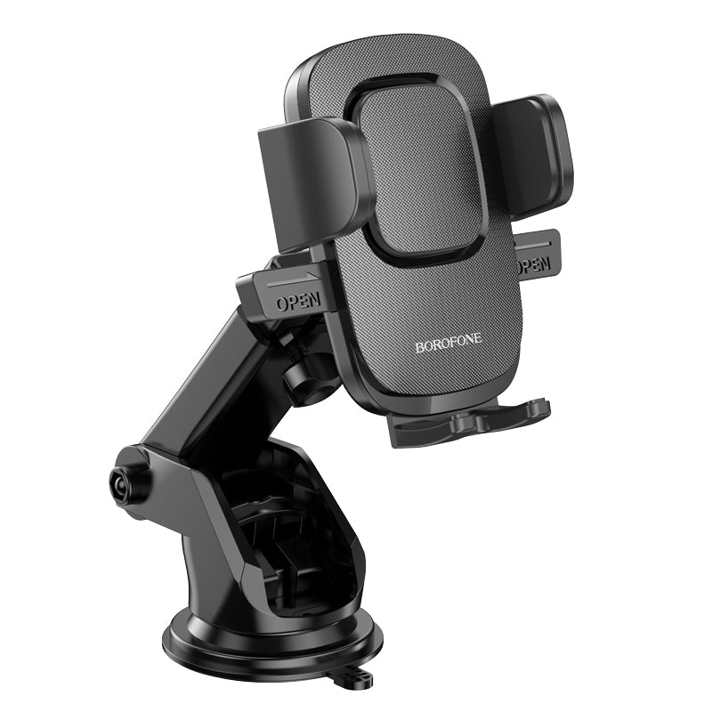 Borofone BH60 Dainty Car Holder, 4.5inch - 7inch, Black