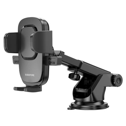 Borofone BH60 Dainty Car Holder, 4.5inch - 7inch, Black