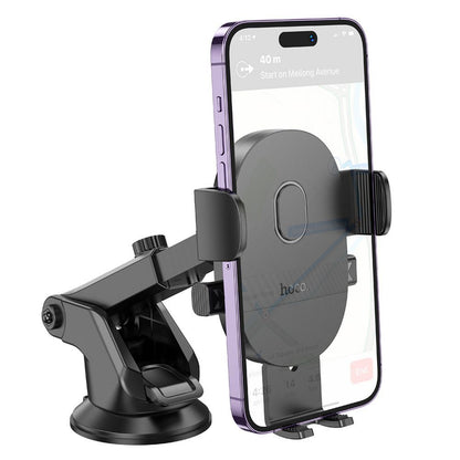 HOCO H19 Car Mount, 4.7inch - 7inch, Black