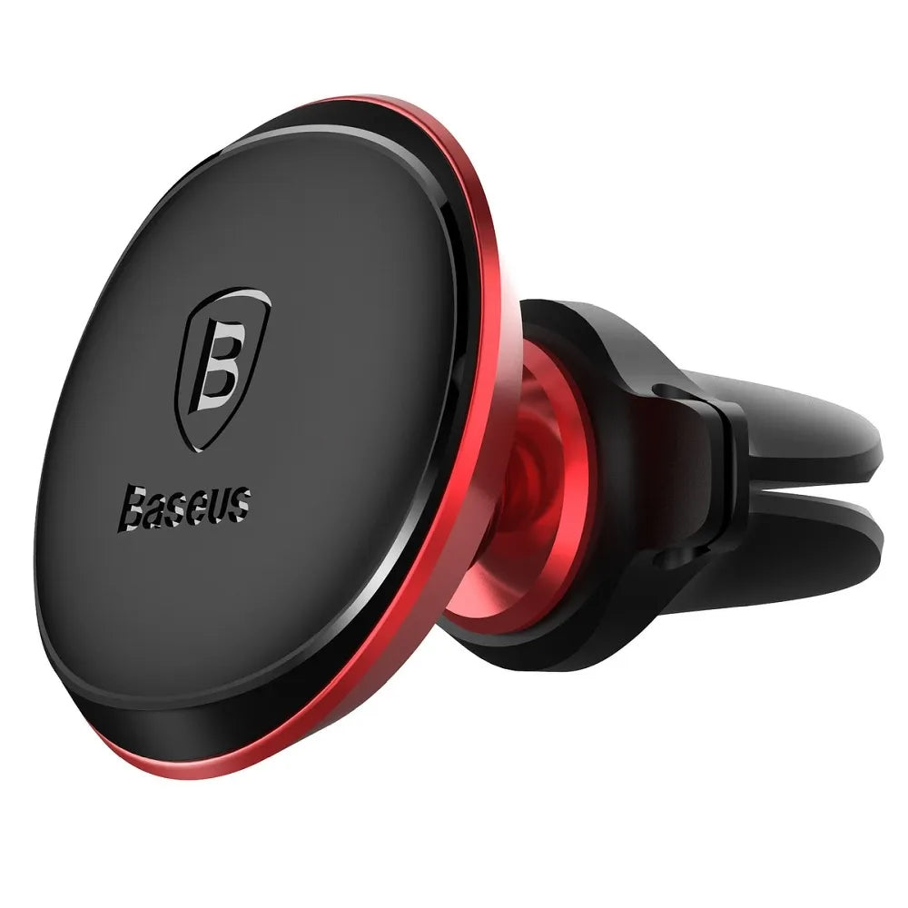 Baseus Air Vent Magnetic Car Mount, Universal, Red SUGX020009