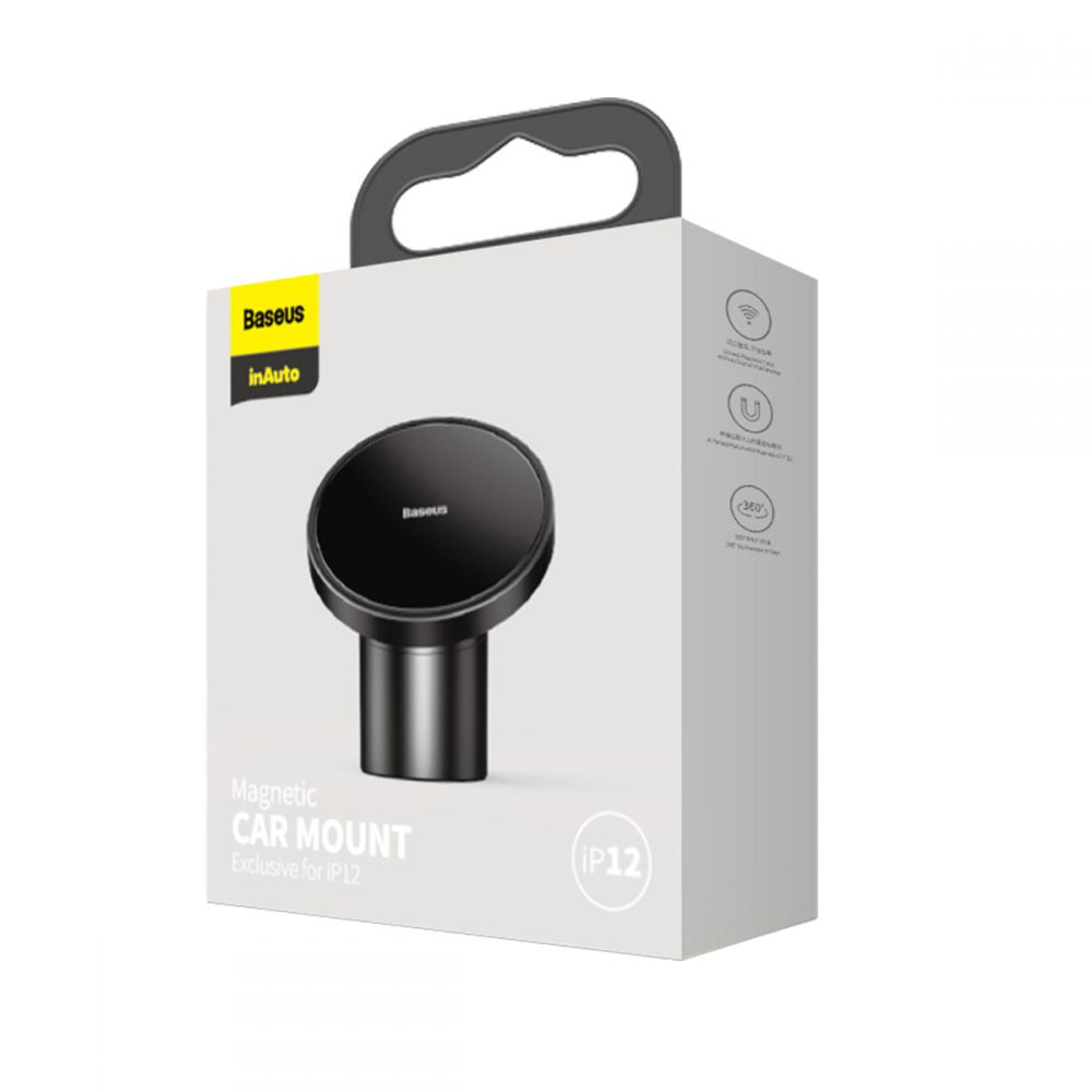 Magnetic Car Mount MagSafe Baseus, Universal, Black BSU2034BLK