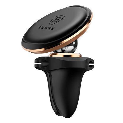 Baseus Air Vent Magnetic Car Mount, Universal, Rose Gold C40141201G13-00