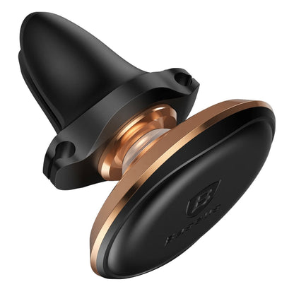 Baseus Air Vent Magnetic Car Mount, Universal, Rose Gold C40141201G13-00