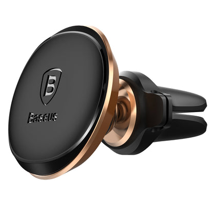 Baseus Air Vent Magnetic Car Mount, Universal, Rose Gold C40141201G13-00