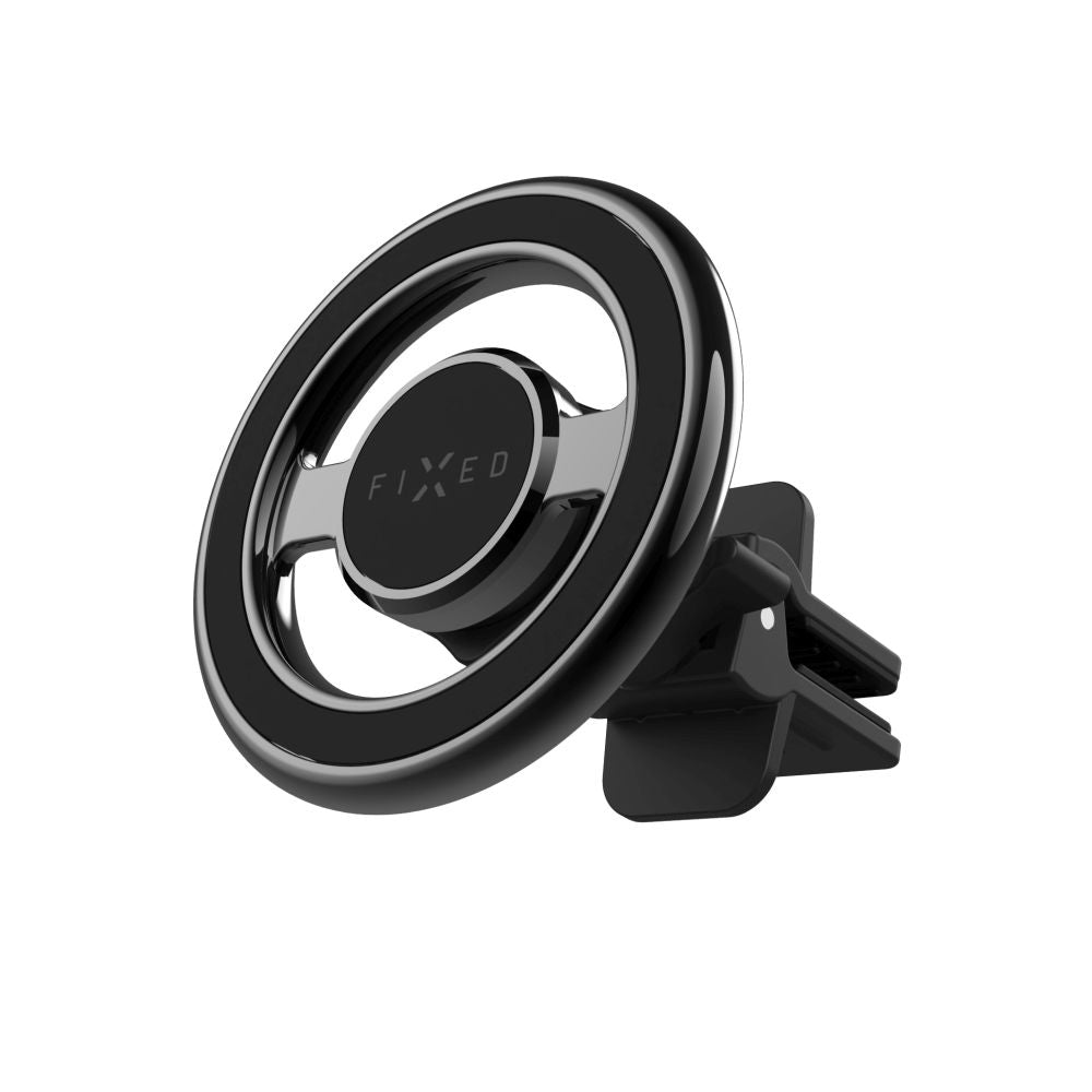 Magnetic Fixed Vent Car Holder, Universal, Black