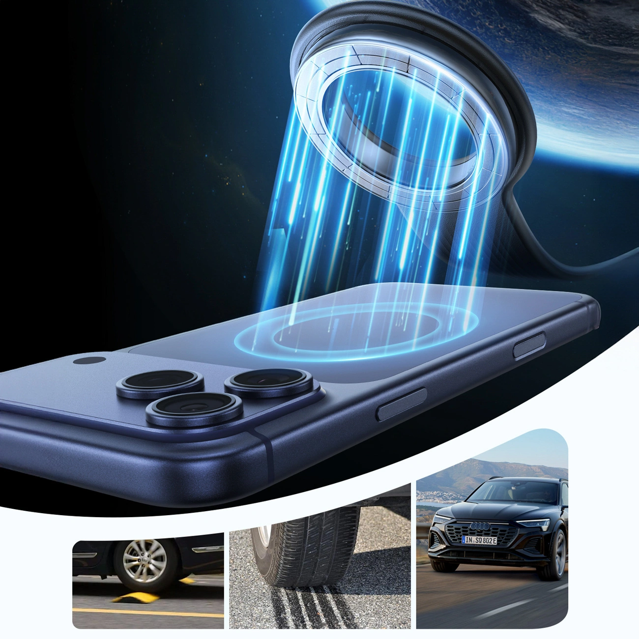 Joyroom JR-ZS518 Magnetic Car Mount, Universal, Black
