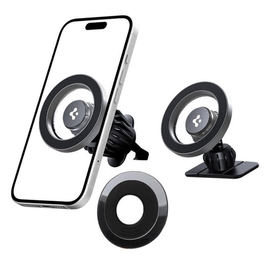 Spigen MFT13 Universal Magnetic Car Holder, Silver