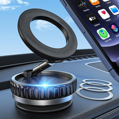 Techsuit S15 Universal Magnetic Car Holder, Black