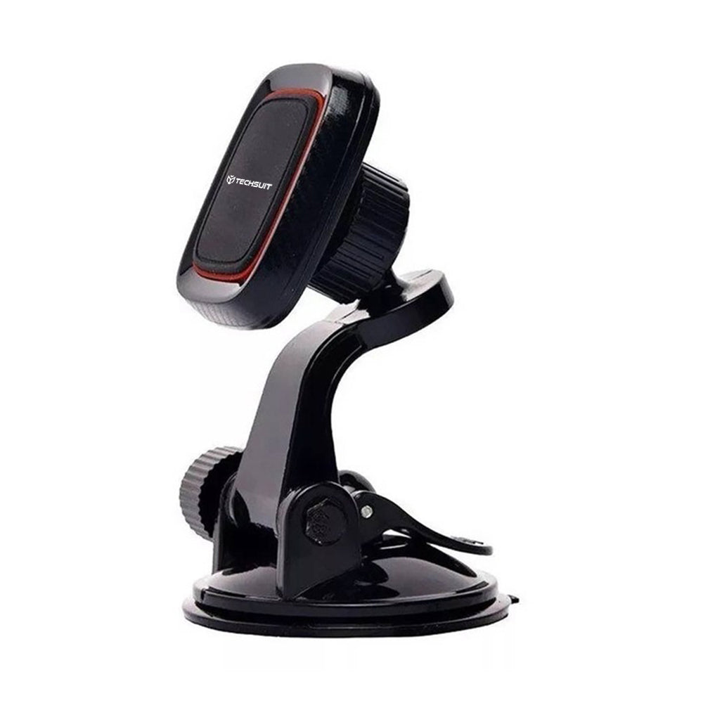 Magnetic Techsuit S6 Car Holder, Universal, Black Red