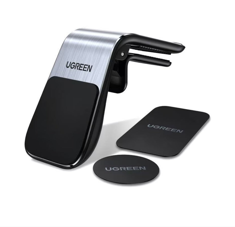 UGREEN Waterfall Magnetic Car Holder, Universal, Black