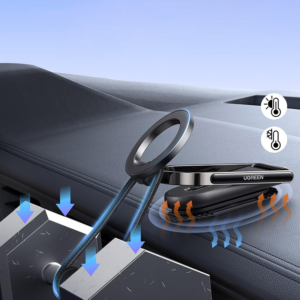 UGREEN LP924 (65186) Universal Magnetic Car Holder, Black