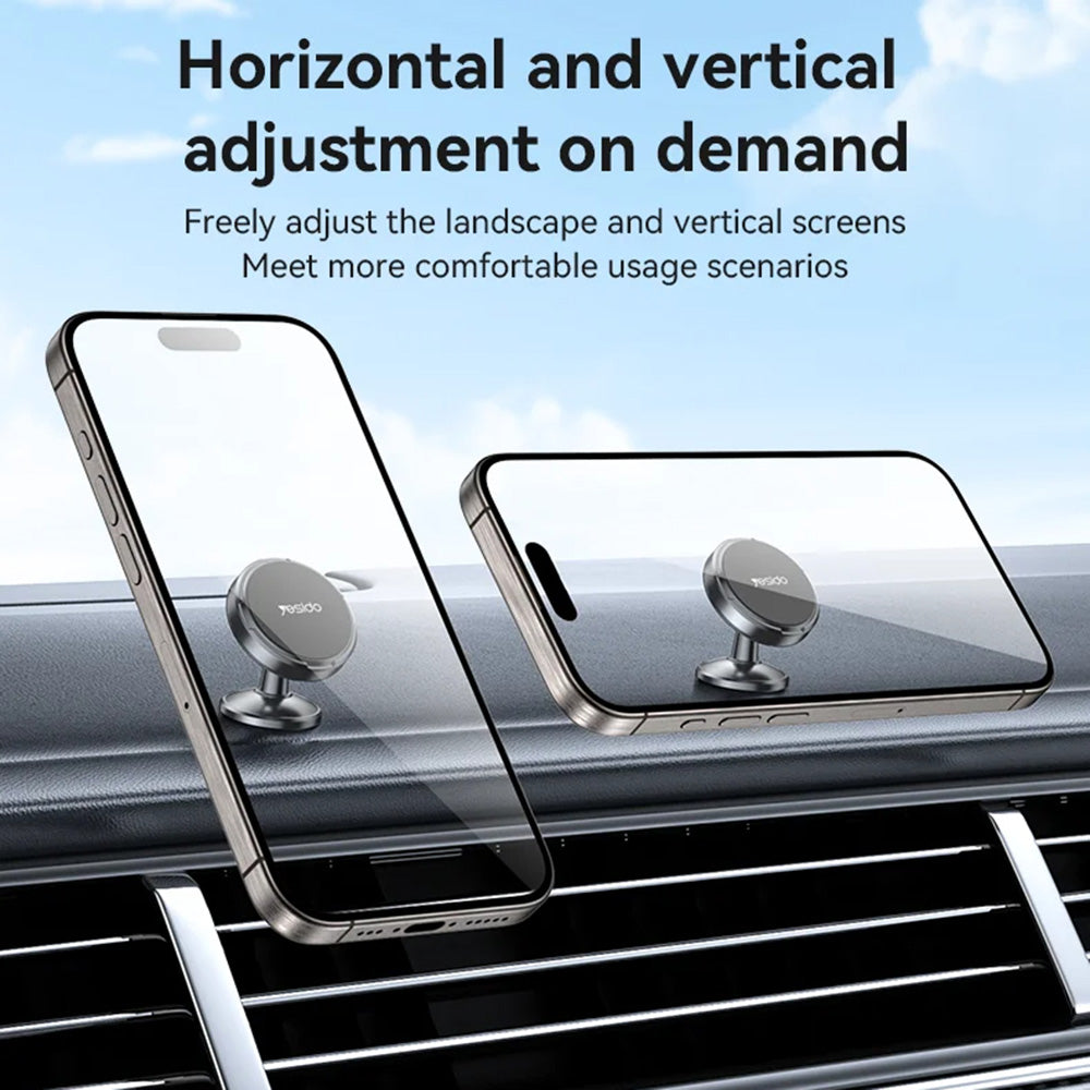 Yesido C215 Universal Magnetic Car Holder, Black