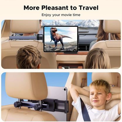 UGREEN LP904 Car Headrest Mount (55443), 4.7inch - 9.8inch, Black