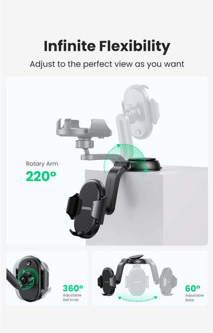 UGREEN LP405 Universal Car Holder, Black