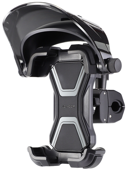 Bicycle Motorcycle Holder with Sunshade Joyroom JR-ZS528, 4.7inch - 7inch, Black