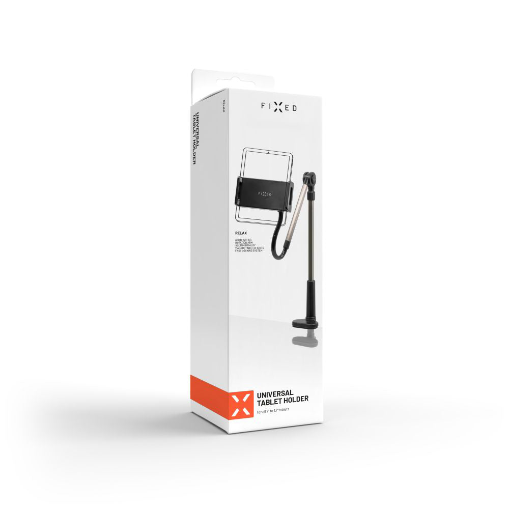 Fixed Relax Desk Stand, 7inch - 13inch, Black