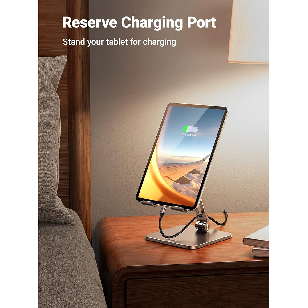 UGREEN LP134 Desk Stand for Phone / Tablet, 6.1inch - 12.9inch, Gray, Resealed