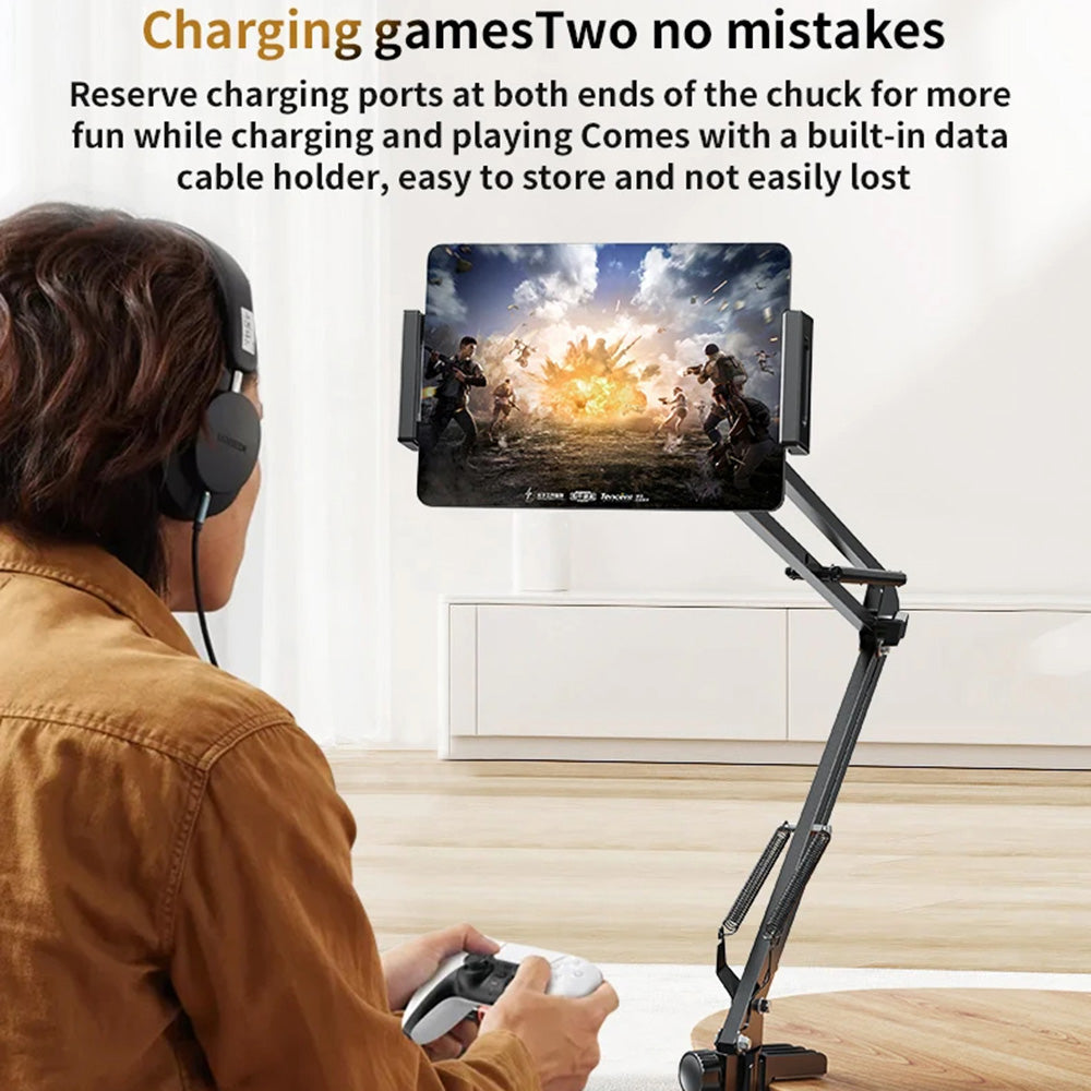 Yesido C296 Desk Stand for Phone / Tablet, 4inch - 12.9inch, Black