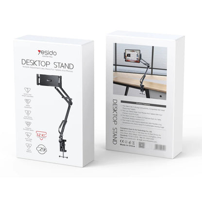 Yesido C296 Desk Stand for Phone / Tablet, 4inch - 12.9inch, Black