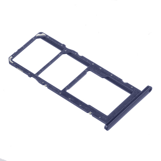 SIM Card Holder Samsung Galaxy A02s A025F, Dual SIM, Blue