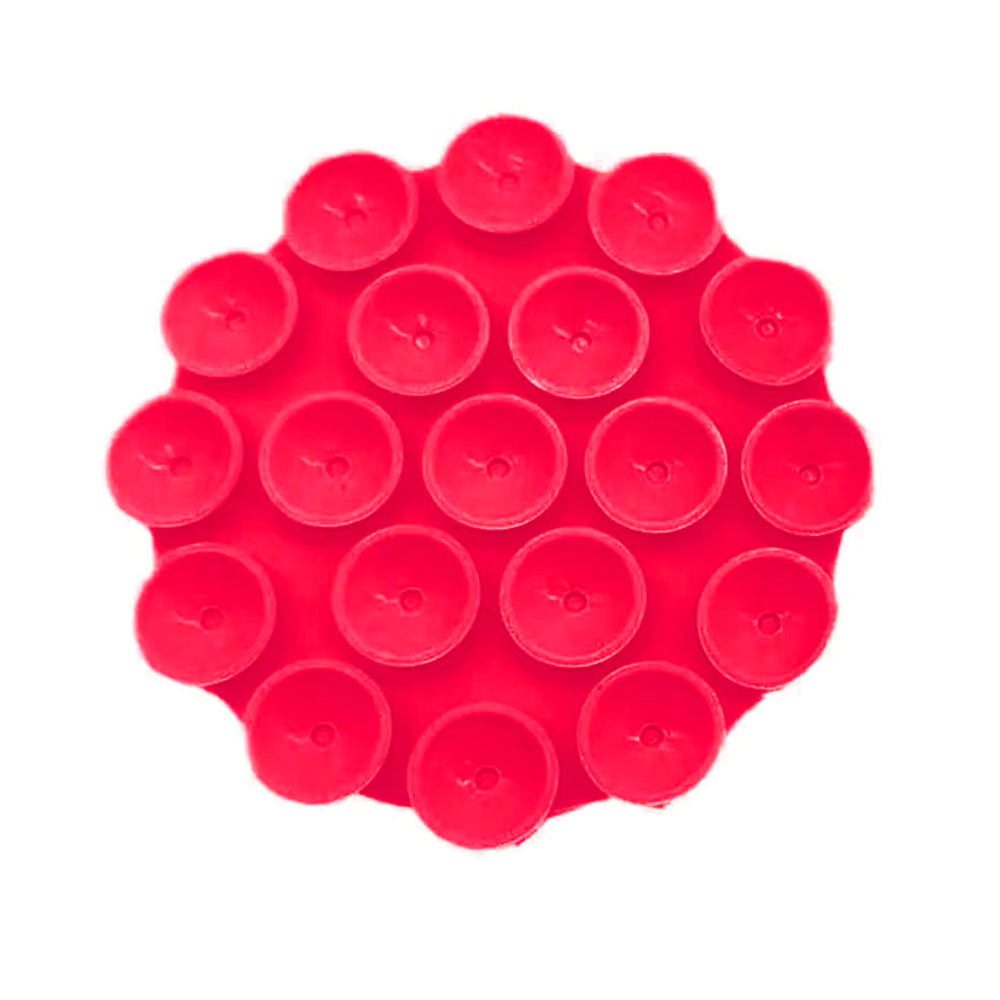 Techsuit SR-CUP Suction Cup Holder, Red