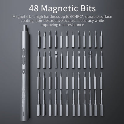 King'sdun Electric Screwdriver, 62in1, Gray