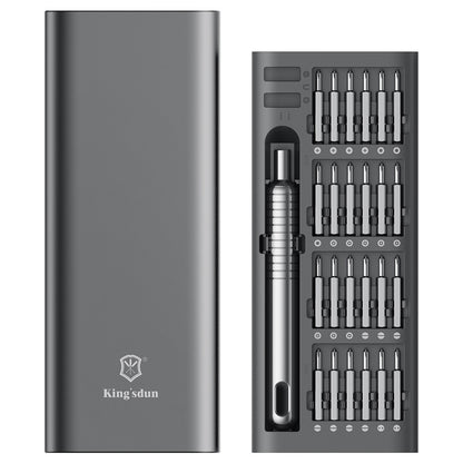 King'sdun KS-840117 Screwdriver, 51in1, Gray