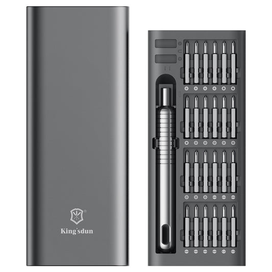 King'sdun KS-840117 Screwdriver, 51in1, Gray