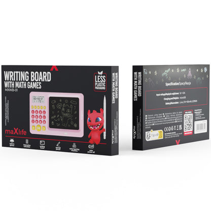 MaXlife MXWB-01 Drawing/Writing Tablet, with Calculator, Pink