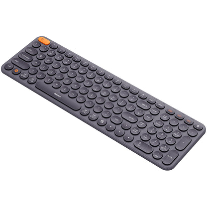 Baseus K01B Tri-Mode Wireless Keyboard, BT / Wi-Fi, Gray B00955504833-00