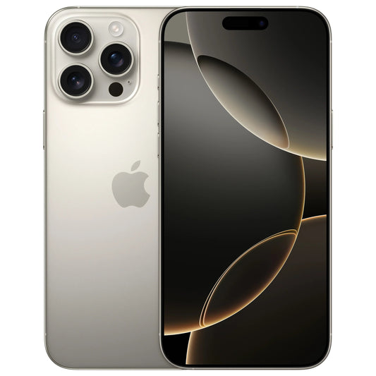 Apple iPhone 16 Pro Max Mobile Phone, 256GB, Natural Titanium MYWY3ZD/A