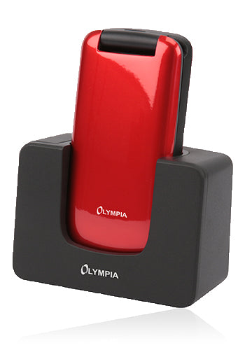 Olympia Primus Dual SIM Mobile Phone, Red 2233