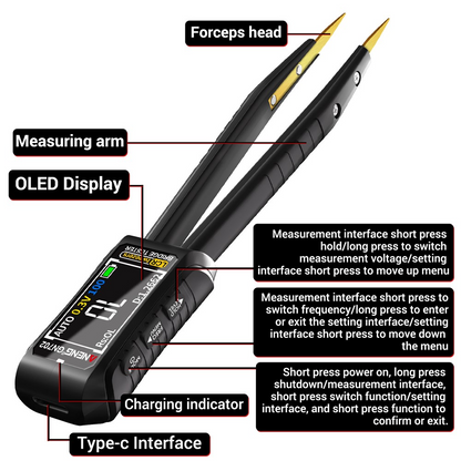 ANENG GN702 Tweezer-Type Service Tester