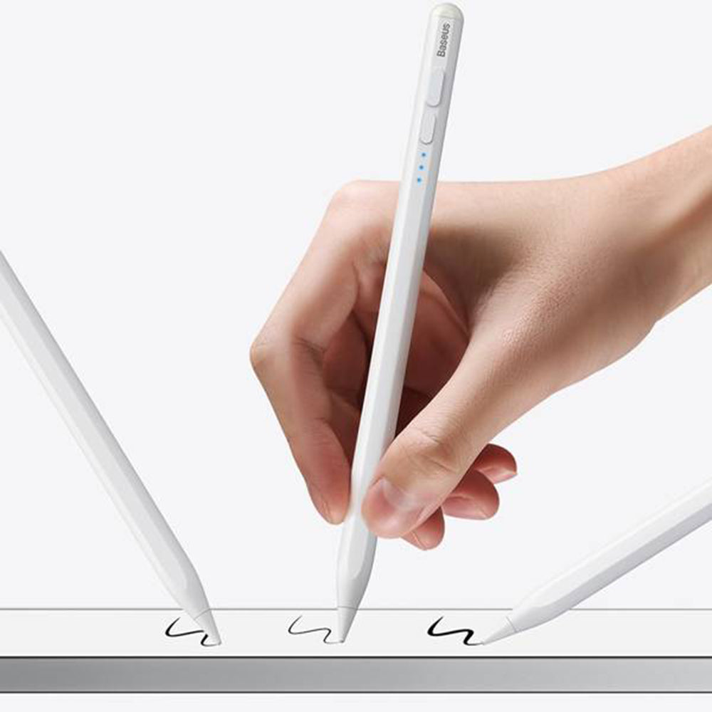 Touch Pen Baseus Smooth Writing 2 Series for Apple iPad, Active Version, White SXBC060402