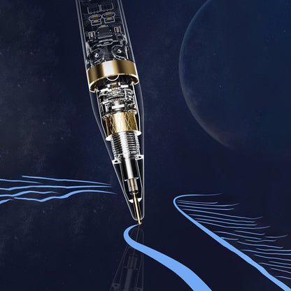 Touch Pen Techsuit C10 Pro for Apple iPad, Active Version, Transparent Black