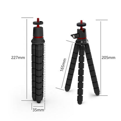 1/4inch Techsuit JX-004 Tripod, Black
