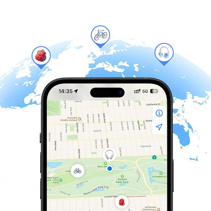 UGREEN SmartTag Smart Finder Slim 2 CM920 (75120A) for iOS Series, Set of 2 pieces, Black