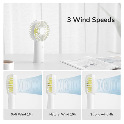 JisuLife F2B Portable Fan, Pink