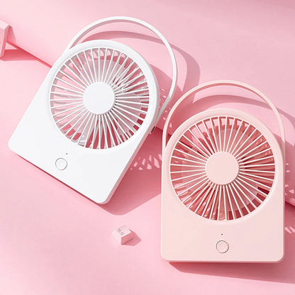 Techsuit CT-108 Portable Fan, Pink